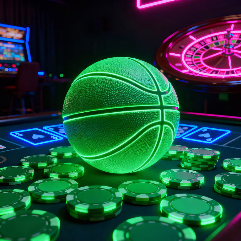 ainbet Casino image featuring a leather wallet surrounded by gold coins.